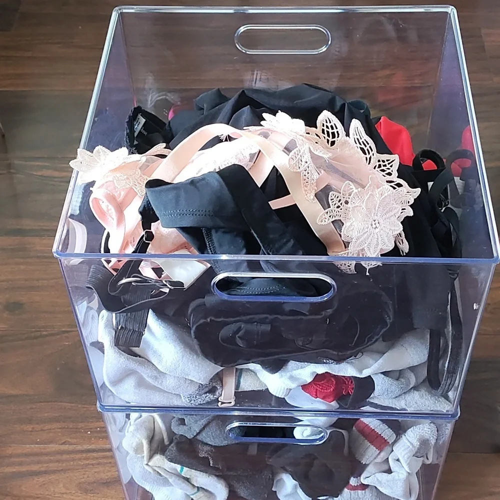 Clear Storage Bin
